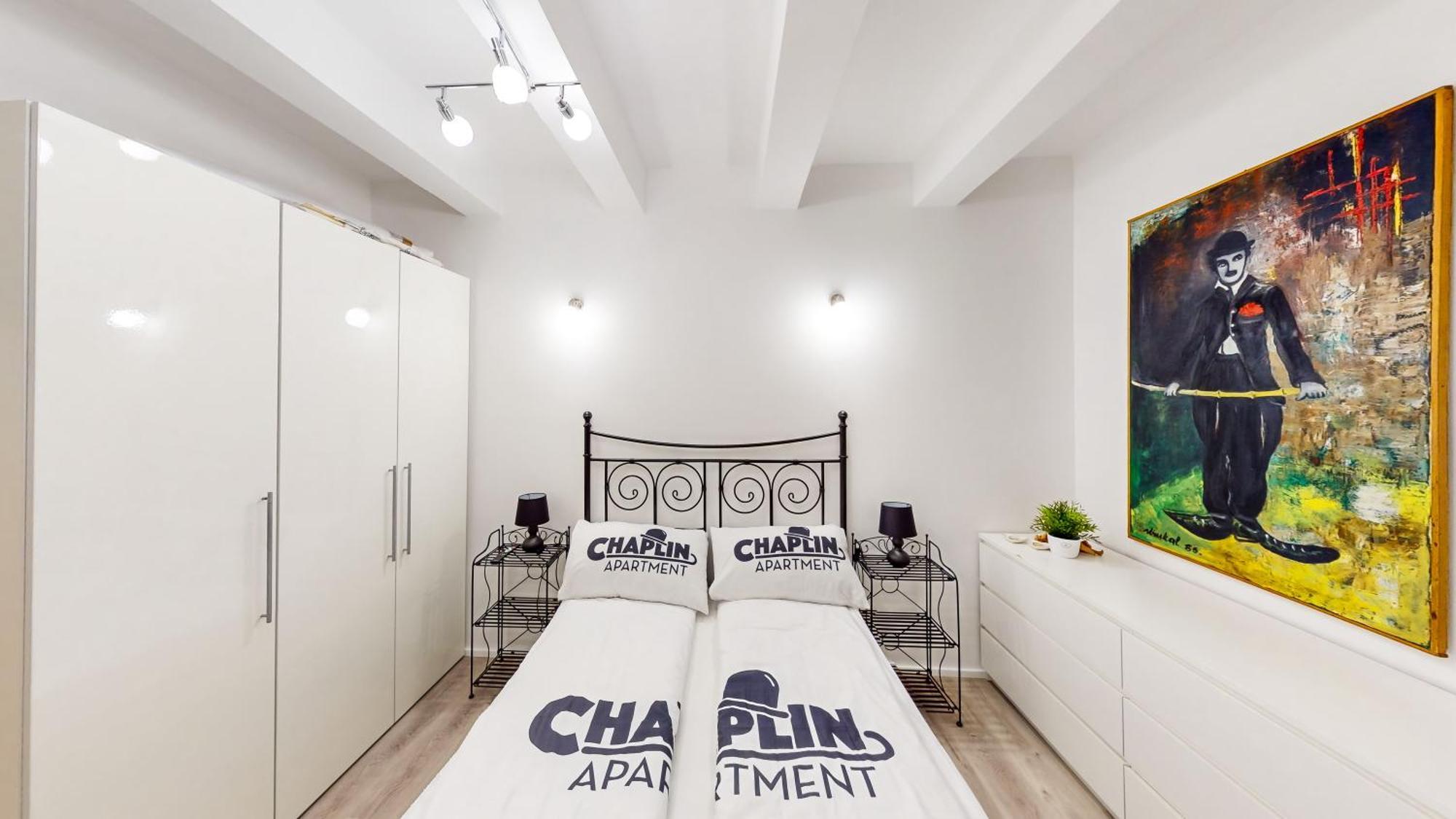 Chaplin Apartment - Free Garage Parking リュブリャナ エクステリア 写真